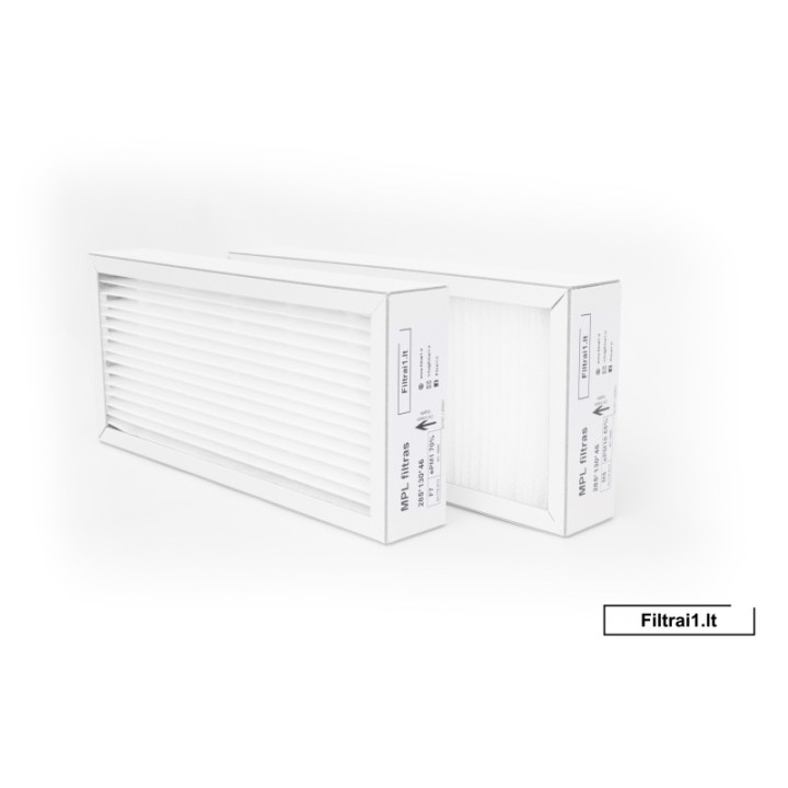 DOMEKT R 200 V FILTRŲ KOMPLEKTAS (285X130X46)
