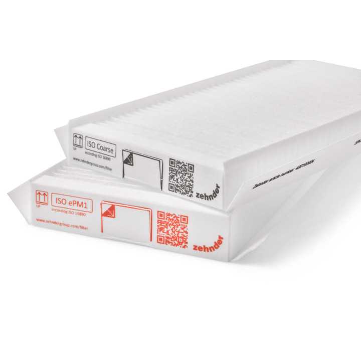 Zehnder ComfoAir 180 Filter G4/F7 | Original 235×124×27